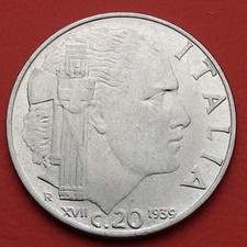 20 centesimi 1939 usato 20 centesimi 1939 usato Roccabianca