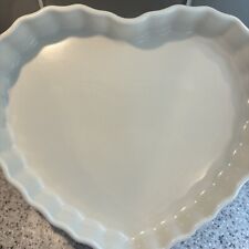 ceramic heart pie dish for sale  York