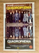 Quadrophenia poster signed for sale  NELSON