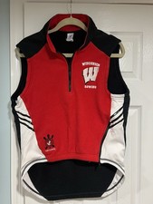 Colete de remo feminino Wisconsin tamanho grande *veja fotos para medidas* comprar usado  Enviando para Brazil