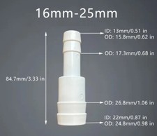 16mm 25mm schlauchadapter gebraucht kaufen  Reutlingen