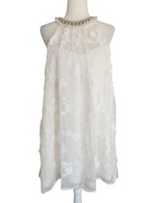 Badgley mischka embroidered for sale  Geneva