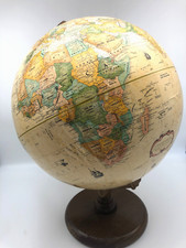 Replogle Globe World Classic Series 12 polegadas de diâmetro, vintage, em suporte comprar usado  Enviando para Brazil