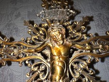 Crocifisso ottone parete usato  Volvera