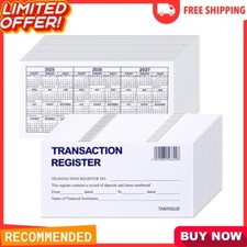 Pcs check registers for sale  USA