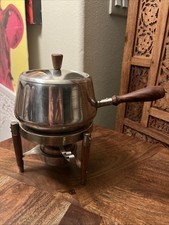 Vintage metal fondue for sale  Indio