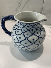Hand painted blue for sale  LIVINGSTON