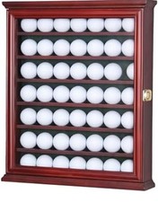 Vitrine de bola de golfe - Armário de parede com porta de trava de chave - Suporta 49 bolas! comprar usado  Enviando para Brazil