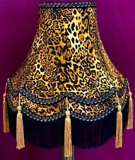 Leopard print lampshades for sale  BOLTON