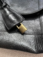 Beautiful black leather for sale  GLASGOW