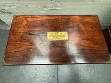 Antique mahogany box for sale  RINGWOOD