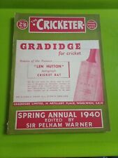 Cricketer 1940 spring for sale  STOWMARKET