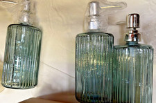 Glass soap dispenser for sale  BRADFORD