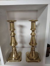 Antique pair brass for sale  BOGNOR REGIS