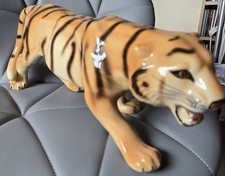 Beautiful ceramic tiger for sale  WORKINGTON