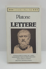 Lettere platone rizzoli usato  Roma