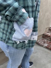 Upcycled flannel shirt for sale  Littleton