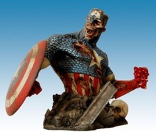 SDCC 2007 Marvel Zombies Colonel America Bust Diamond Select USADO comprar usado  Enviando para Brazil