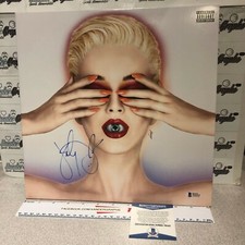 Autografado assinado Katy Perry Disco Vinil Long Play testemunhem-Beckett Bas Coa Idol comprar usado  Enviando para Brazil