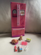 Geladeira Barbie Pink Glam Dream porta dupla com gaveta freezer, 2008, usado comprar usado  Enviando para Brazil
