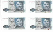 ESPAÑA: 500 PESETAS ROSALIA CASTRO. AÑO 1979. CON SERIE. MBC+/VF+. IDEAL. comprar usado  Enviando para Brazil
