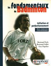 Livre fondamentaux badminton d'occasion  France
