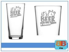 Beer clock etched for sale  LYTHAM ST. ANNES