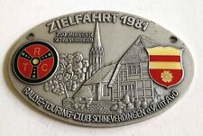 Plakette zielfahrt 1981 gebraucht kaufen  Velbert