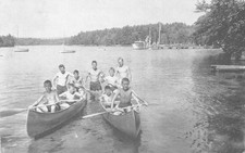 Cartão postal antigo Camp Belknap New Hampshire aulas de canoa AA107277, usado comprar usado Cartão postal antigo Camp Belknap New Hampshire aulas de canoa AA107277, usado comprar usado  Enviando para Brazil