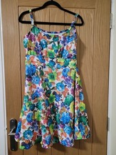 Floral skater dress for sale  CARDIFF