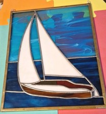 Vtg sailboat stained for sale  Macomb
