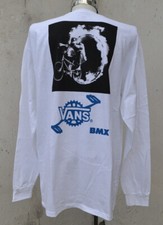 Camisa Vans BMX Since 79 manga longa logotipo fogo branca comprar usado  Enviando para Brazil