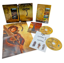 ✅Gothic 3 - Enhanced Gold Edition (PC) (Piranha Bytes) Steelbook + plakat + okładka✅ na sprzedaż ✅Gothic 3 - Enhanced Gold Edition (PC) (Piranha Bytes) Steelbook + plakat + okładka✅ na sprzedaż  Wysyłka do Poland