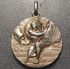 ITALIA MILAN PERIODO MUSSOLINI MEDALLA 1928 XIV CONCURSO GIMNASIA 35x32mm 16,62g, usado comprar usado  Enviando para Brazil