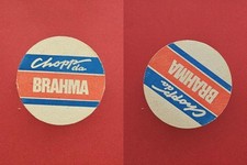 Chopp da Brahma roter Streifen Brauerei Bierdeckel Bier comprar usado  Enviando para Brazil