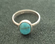 Turquoise stone ring for sale  HOCKLEY