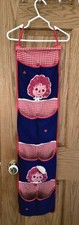 Sapateira/organizador de tecido vintage 1972 Raggedy Ann Raggedy Andy comprar usado  Enviando para Brazil