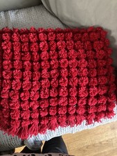 Handmade burgundy red for sale  SALTBURN-BY-THE-SEA