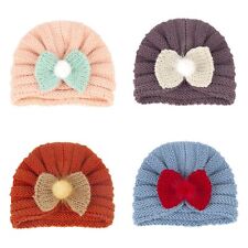 4 peças gorro quente bebê atado gorro boné turbante recém-nascido fofo arco tiara comprar usado  Enviando para Brazil