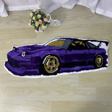 ⚡️Tapete tapete em forma especial y2k raro carro de corrida drift jdm parece nissan 240sx comprar usado  Enviando para Brazil