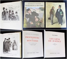 Daumier. 1969. professeurs d'occasion  Avignon