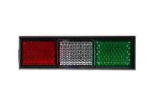 Italian flag reflector for sale  RIPLEY