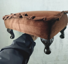 Vintage cushioned wood for sale  TROWBRIDGE