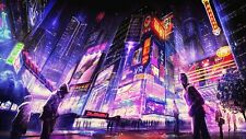 Purple neon city for sale  UK