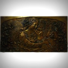 Piastra capoletto bronzo usato  Italia