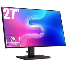 MONITOR BEZRAMKOWY 27" LENOVO P27H-20 WLED IPS WQHD 2560x1440 2K A KLASA na sprzedaż  PL