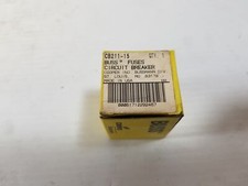 Cooper Bussmann CB211-15 Automotive Circuit Breaker 15A, usado comprar usado  Enviando para Brazil