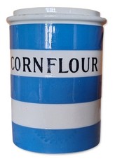 Green cornishware cornflour for sale  STOKE-ON-TRENT