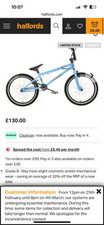 Voodoo zaka bmx for sale  HYTHE
