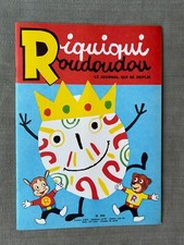 Riquiqui roudoudou journal d'occasion Riquiqui roudoudou journal d'occasion  Cavaillon